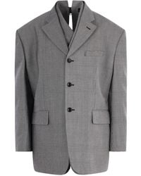 Comme des Garçons - Single-Breasted Blazer - Lyst