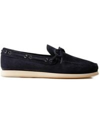 Car Shoe - Reverse Beaver-Effect Leather Boat Shoes - Lyst