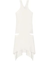 Courreges - Cut-Out Jersey Mini Dress - Lyst