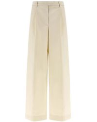 Thelatest - Deva Pleat Trousers - Lyst