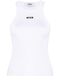MSGM - Canvas Clothing - Lyst