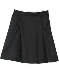 Low Classic - Flared Midi Skirt - Lyst