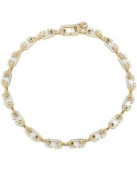 CASABLANCA - Enamelled Link Chain Necklace - Lyst