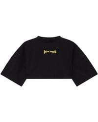 Palm Angels - Outline Logo Mini T-Shirt - Lyst