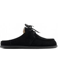 Goodnews - Kindlin Lace-Up Suede Mules - Lyst