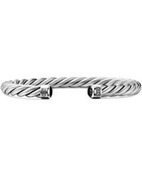 David Yurman - Cable Cuff Armspange Aus Sterlingsilber 6Mm - Lyst
