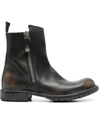 Moma - Distressed Boots - Lyst