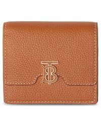 Burberry - Tb-plaque Folding Wallet - Lyst