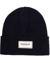 Dondup - ロゴ ウールビーニー - Lyst