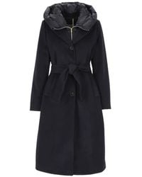 Marella - Belted Hooded Coat - Lyst