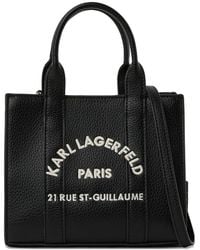 KARL LAGERFELD - Mini Rue St-Guillaume Tote Bag - Lyst
