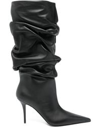 AMINA MUADDI - Anok Heeled Ankle Boots - Lyst