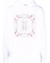 Etro - Felpa Di Cotton Con Stampa Bandana - Lyst