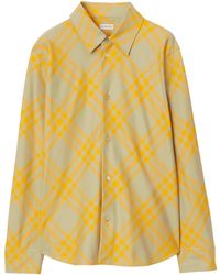 Burberry - Chemise En Flanelle À Carreaux - Lyst