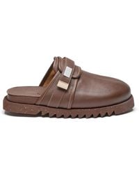 Suicoke - X Marsell Zavo Leather Mules - Lyst