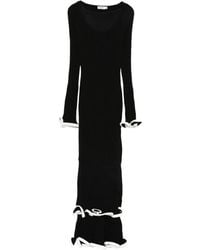 Jonathan Simkhai - Solani Ruffled Midi Dress - Lyst