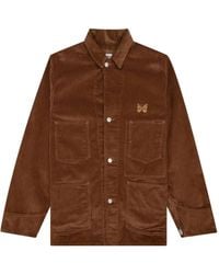 Needles - Embroidered-Logo Jacket - Lyst