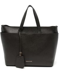 Fabiana Filippi - Grained Leather Tote Bag - Lyst