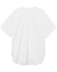 Enfold - Blouse Met Korte Mouwen - Lyst