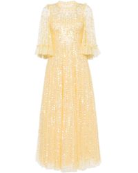 Needle & Thread - Raindrop Sequin-embellished Gown - Lyst