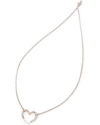 Lacoste - Heart-Pendant Necklace - Lyst