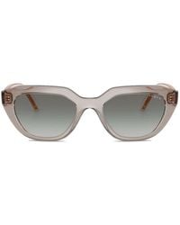 Vogue - Geometric-Frame Sunglasses - Lyst