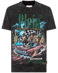 Philipp Plein - Racing Club T-Shirt - Lyst