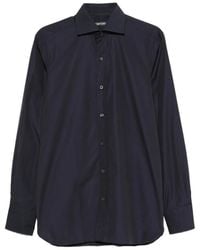 Tom Ford - Spread-Collar Button-Up Shirt - Lyst