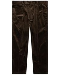 Wacko Maria - Pleated Corduroy Trousers - Lyst