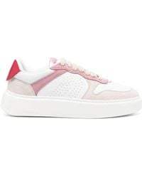 Furla - Sport Colour-block Leather Sneakers - Lyst