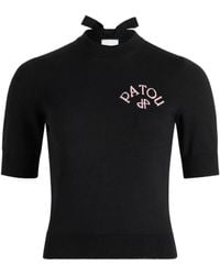 Patou - Maglione Con Ricamo - Lyst