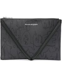 McQueen - Clutch Con Stampa - Lyst