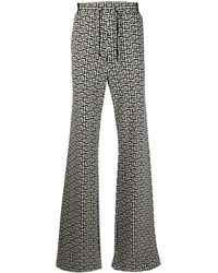 Balmain - Monogram-Motif Trousers - Lyst