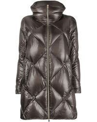 Herno - ジップアップ ダウンコート - Lyst