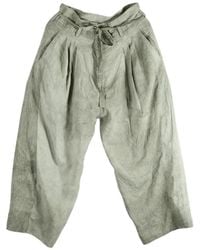 Ziggy Chen - Pleated Trousers - Lyst