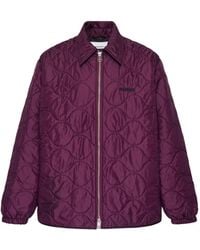 OAMC - Gewatteerd Shirtjack Met Ritssluiting - Lyst