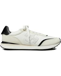 Tory Burch - Destiny Leather Sneakers - Lyst