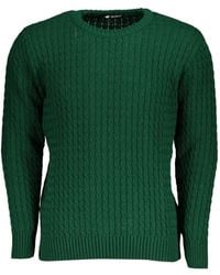 U.S. Grand - Cable-Knit Elbow-Patch Sweater - Lyst