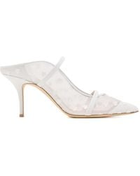 Malone Souliers - Mules À Appliques Fleurs À Bride - Lyst