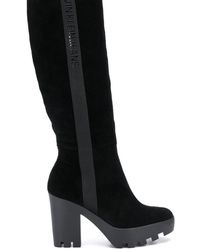 Calvin Klein Kniehohe Stiefel - Schwarz
