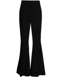 Zuhair Murad - High-Waisted Flared Trousers - Lyst