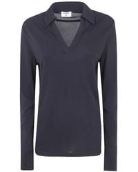 Filippa K - V-Neck Long-Sleeve T-Shirt - Lyst