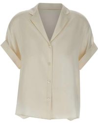 Eleventy - Turn-Up Short-Sleeve Shirt - Lyst