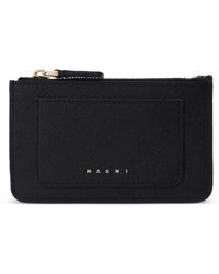 Marni - Logo-print Zipped Card Holder - Lyst