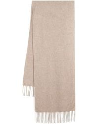 N.Peal Cashmere - Sciarpa Con Orlo Sfrangiato - Lyst