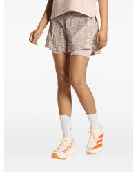 adidas - Terrex Xploric Leopard-Print Shorts - Lyst