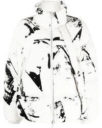 Y-3 - Plumífero Con Estampado Gráfico - Lyst