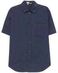 Loewe - Cotton Blend Shirt - Lyst