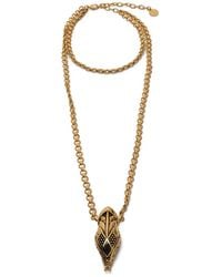 Roberto Cavalli - Double-Wrap Necklace - Lyst