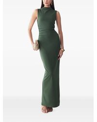 BWLDR - Lana Ruched Sleeveless Maxi Dress - Lyst